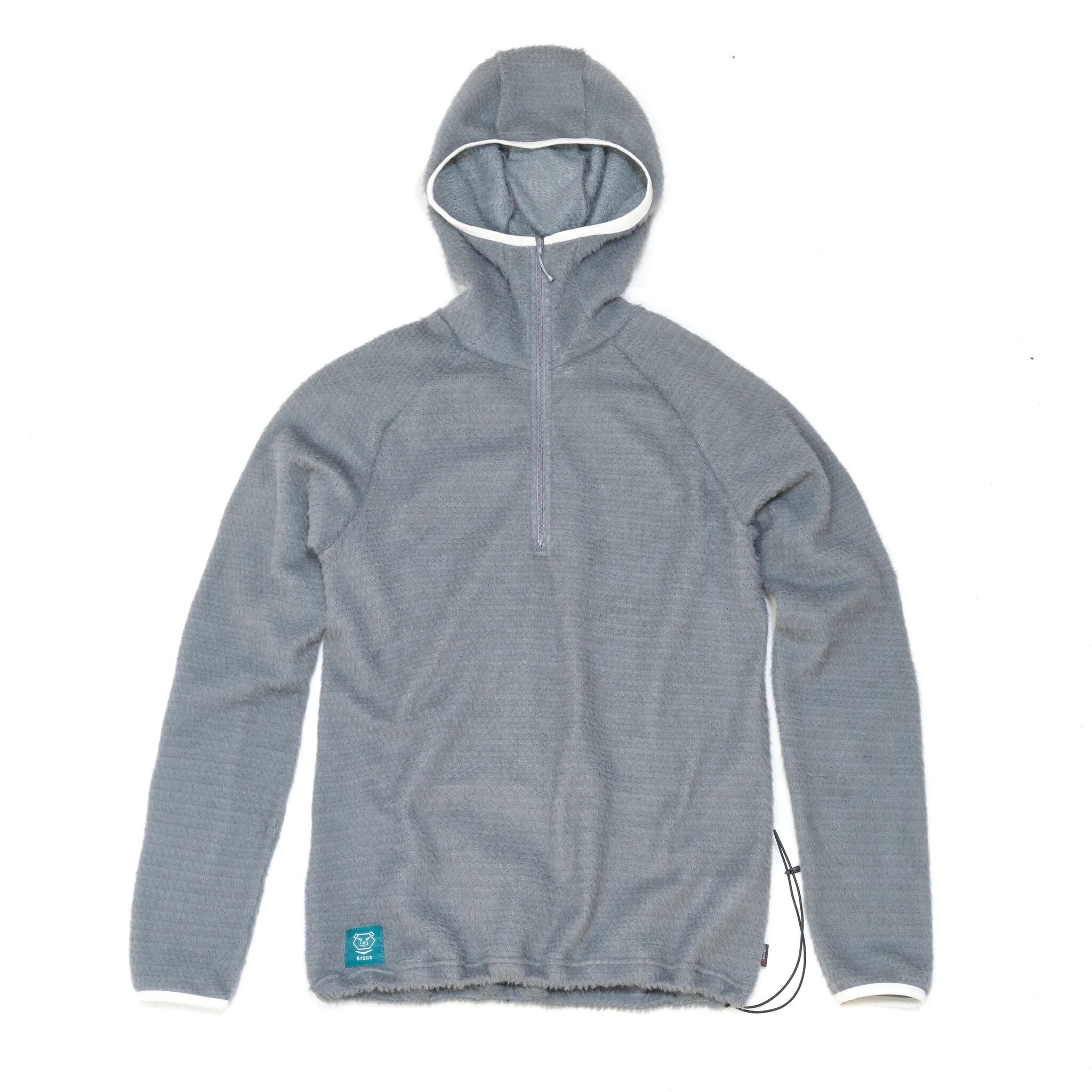 ULSUS 温か 2way Zipper Hoodie アルファダイレクト90フリース