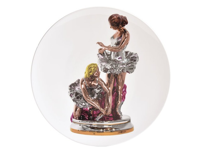 Jeff Koons Ballerinas Coupe Plate