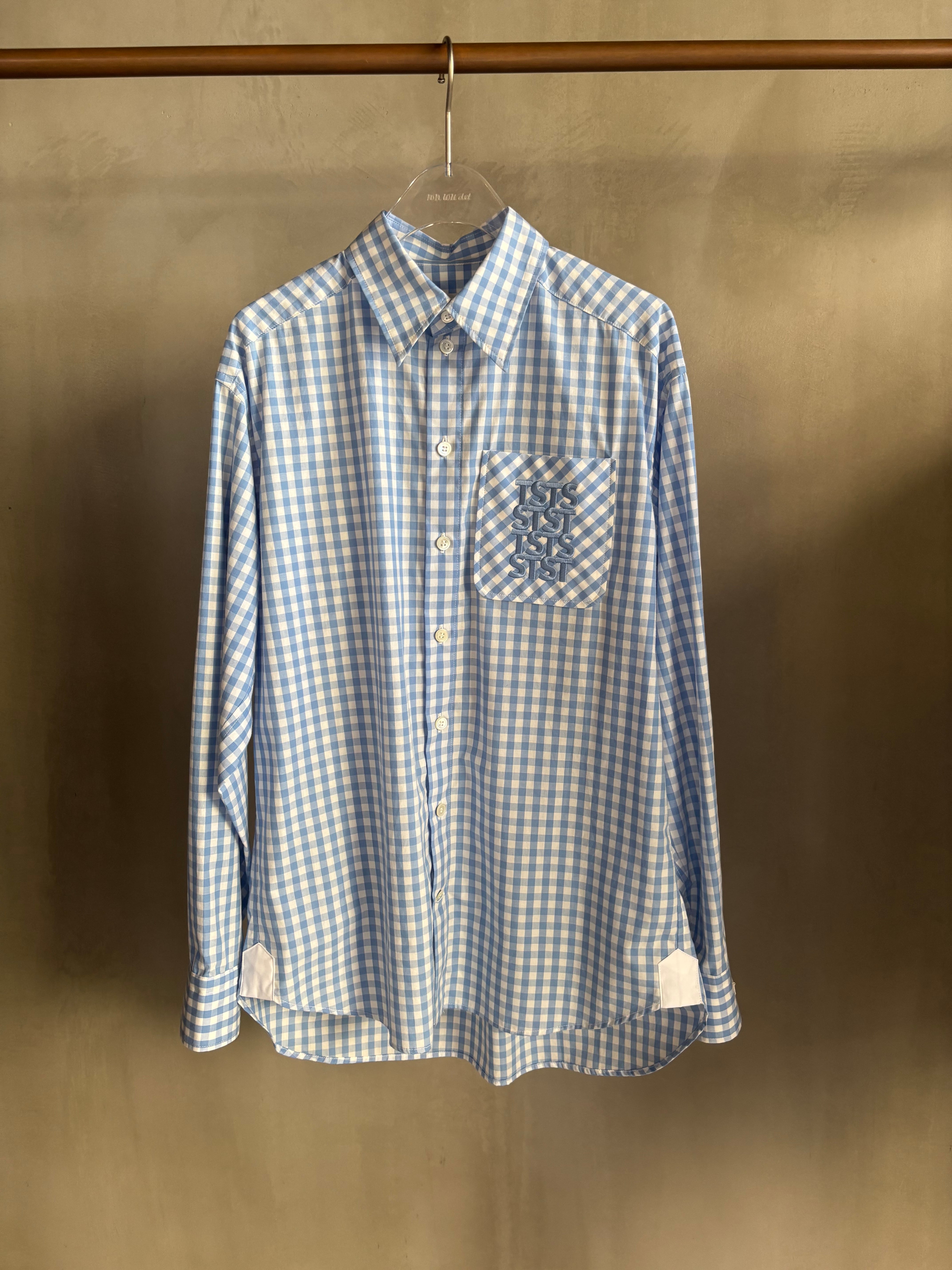 TSTS 【TSTS GINGHAM SHIRT -SAX BLUE GINGHAM-】