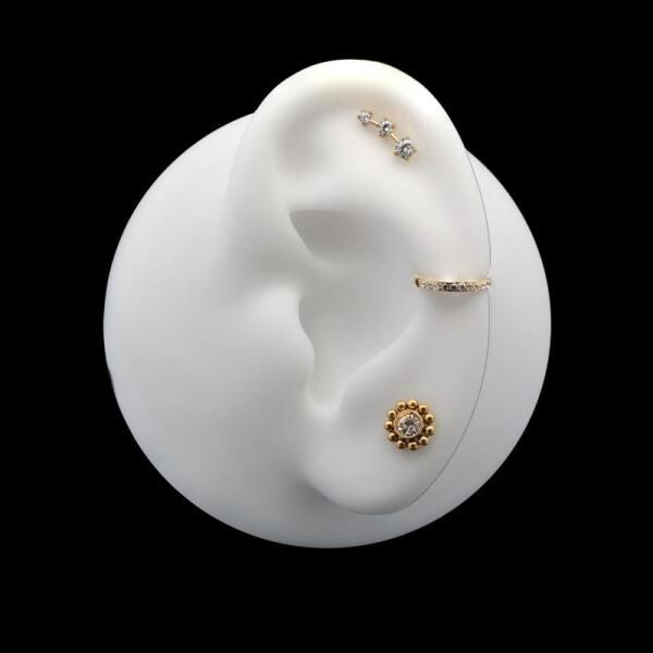 Limerencia 純チタ ピアス 用チタン ピアス 金属アレルギー対応