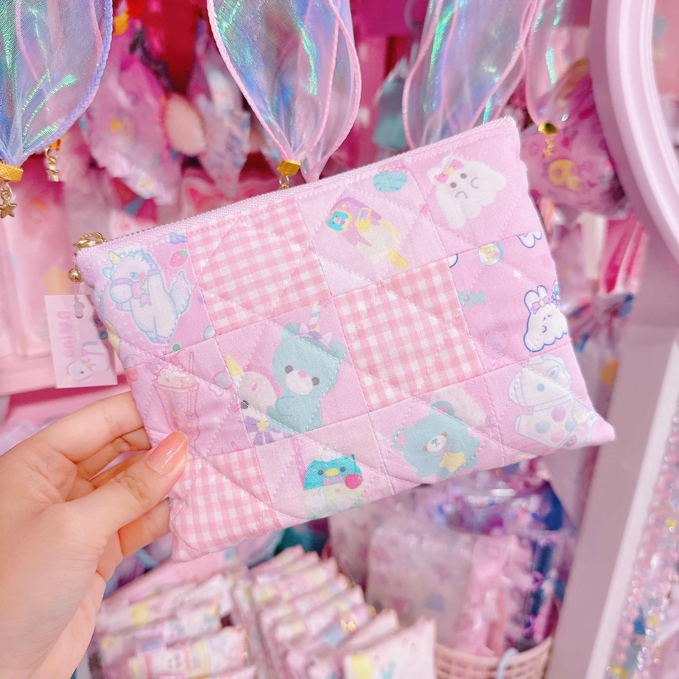 【M7】66-32パッチワークポーチ大