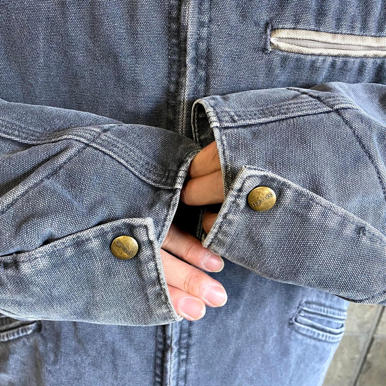 Carhartt カーハート デトロイトジャケット メンズXL相当 古着 ダック