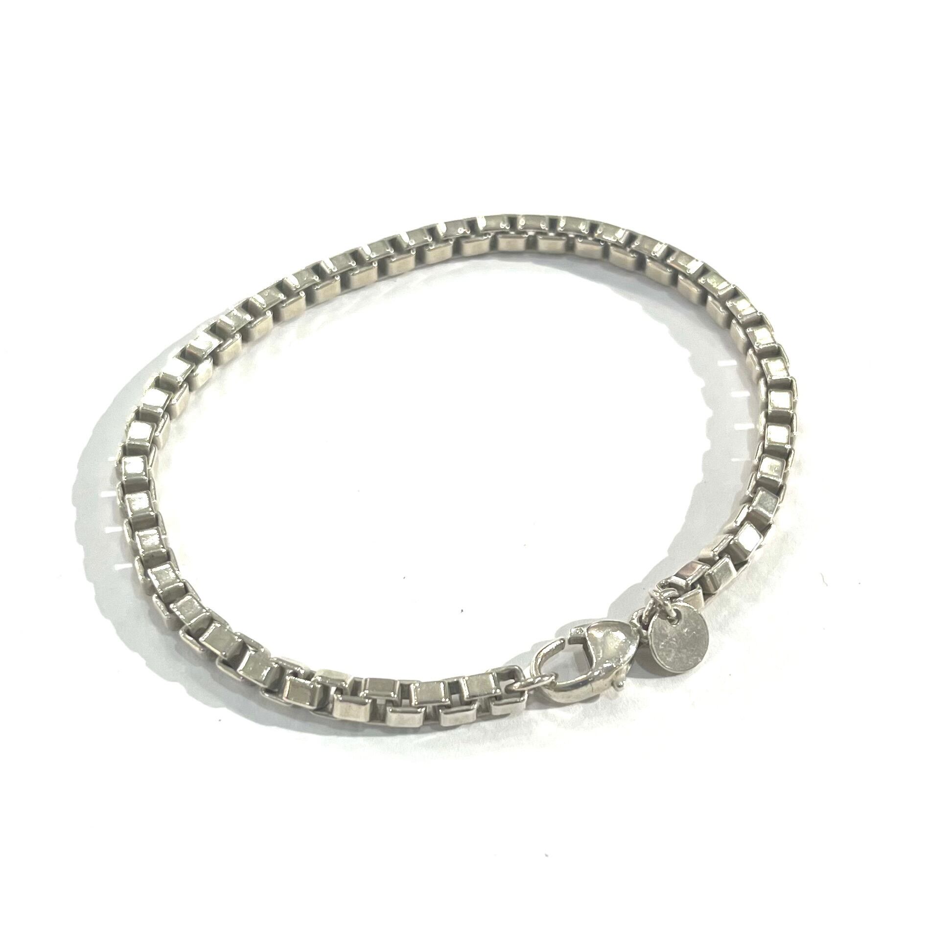 TIFFANY&CO. 】2495 ティファニー名作ベネチアンチェーン ブレスレット TIFFANY&CO. 】2495 ティファニー名作ベネチアンチェーン ブレスレット