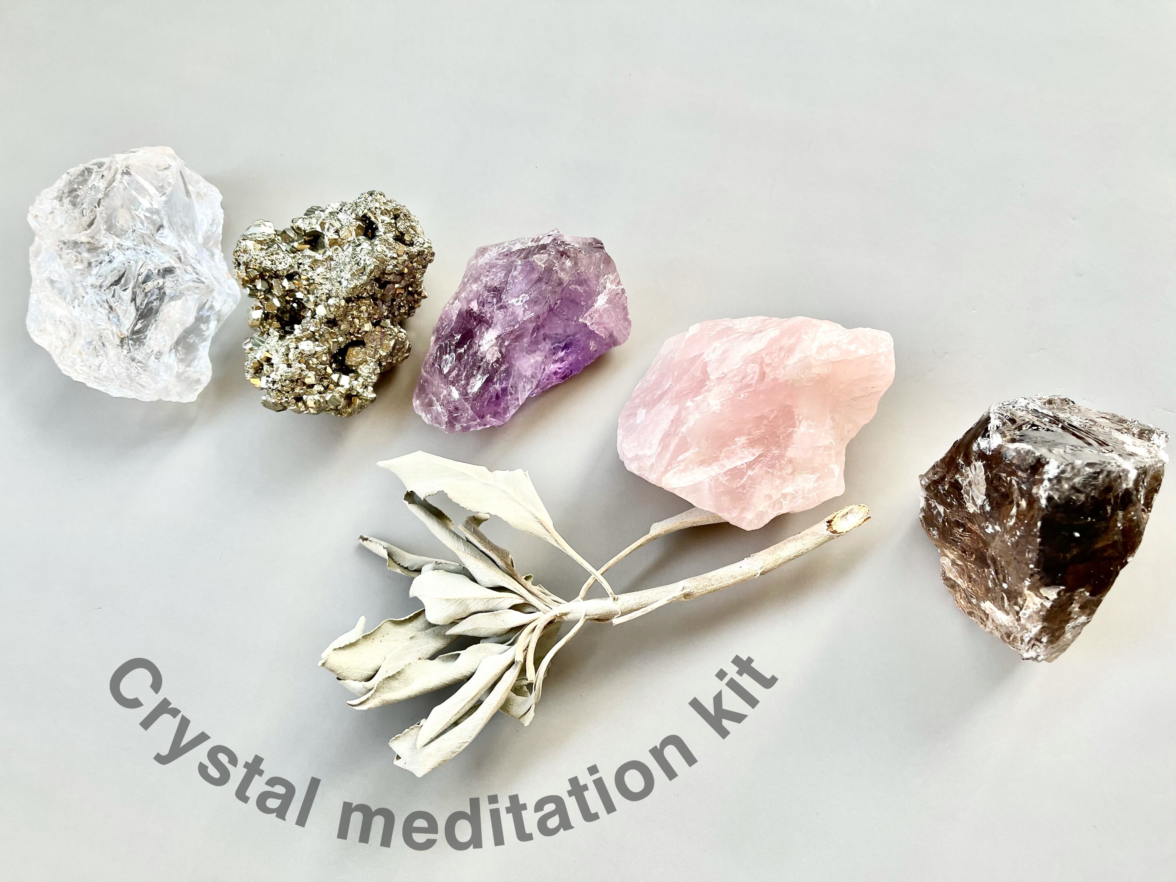 Crystal Meditation Kit L size