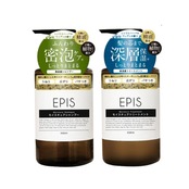 【お得な1ヵ月定期便/送料無料】EPIS シャントリセット|LDK A評価 オーガニック シャンプー トリートメント ノンシリコン ダメージケア
