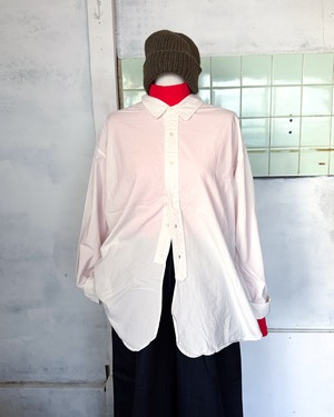 【ARMEN WOMEN】UTILITY REGULAR COLLAR SHIRT