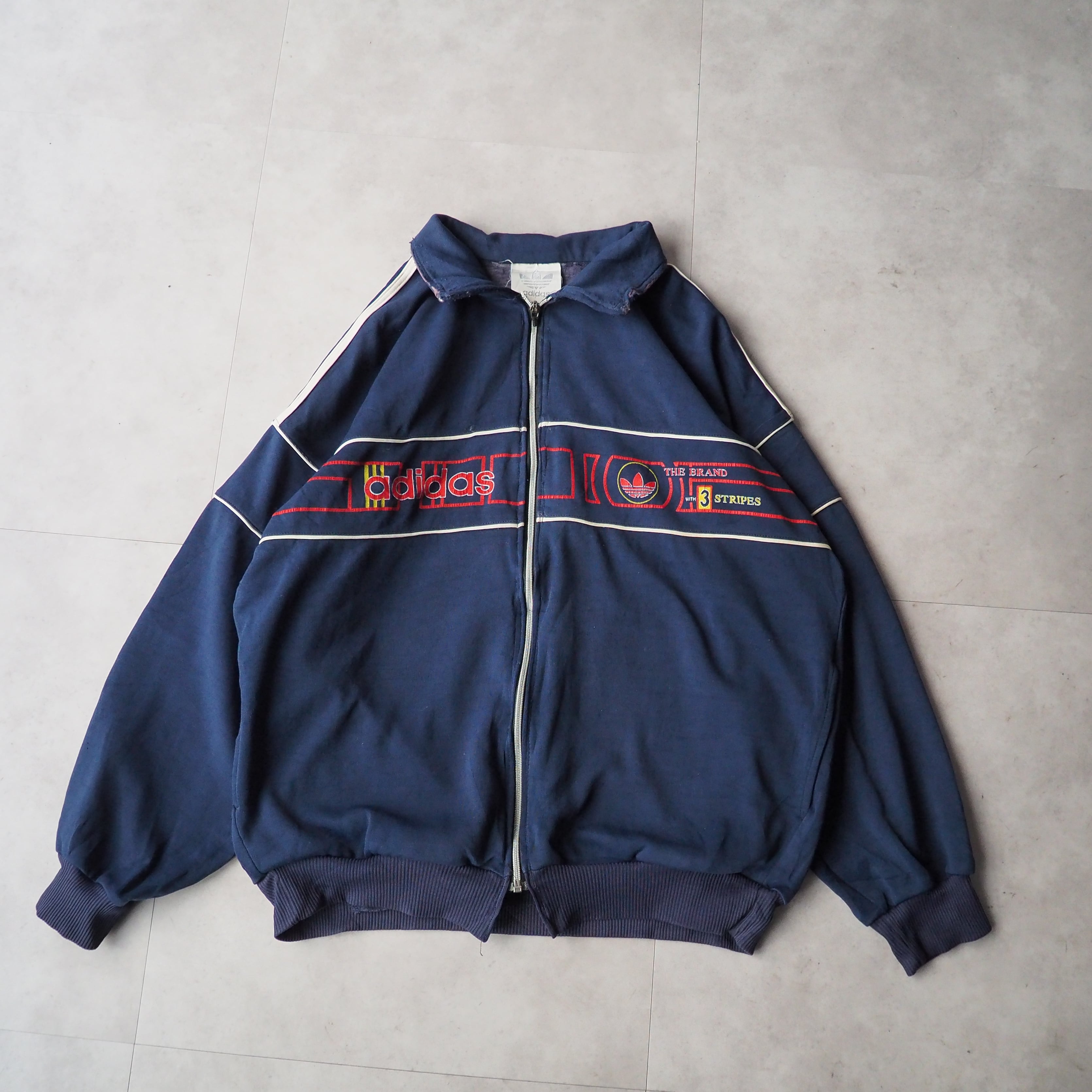 80s-90s “ADIDAS” by DESCENTE track jacket & pants set up 80