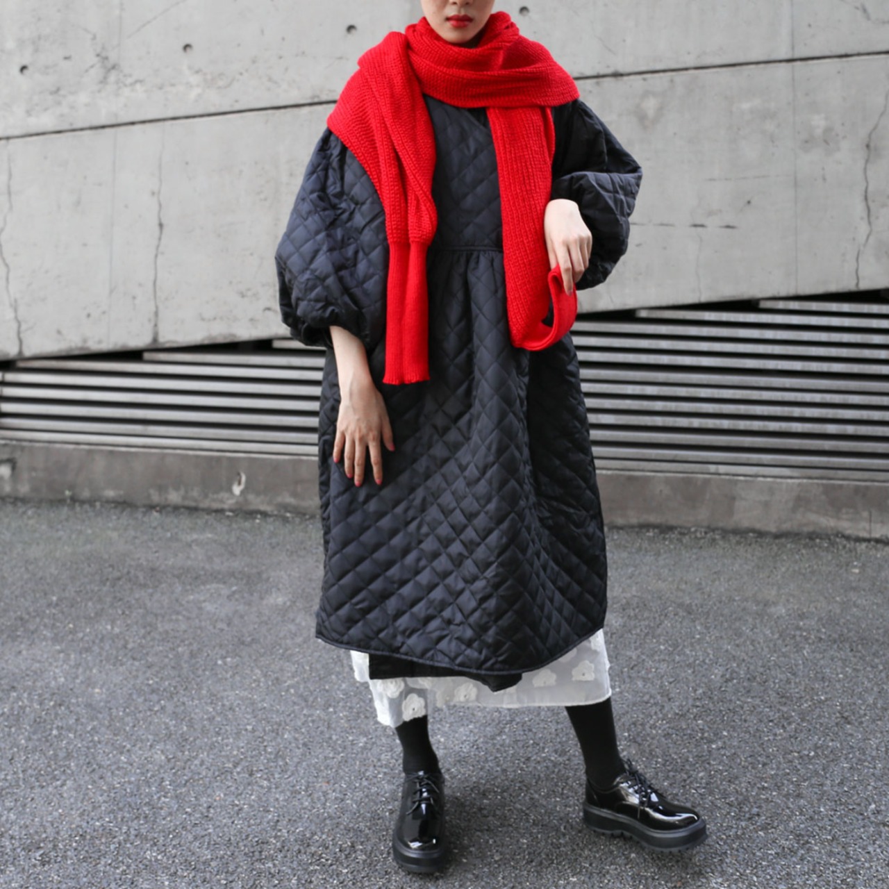 Warm large shawl scarf(ME083)