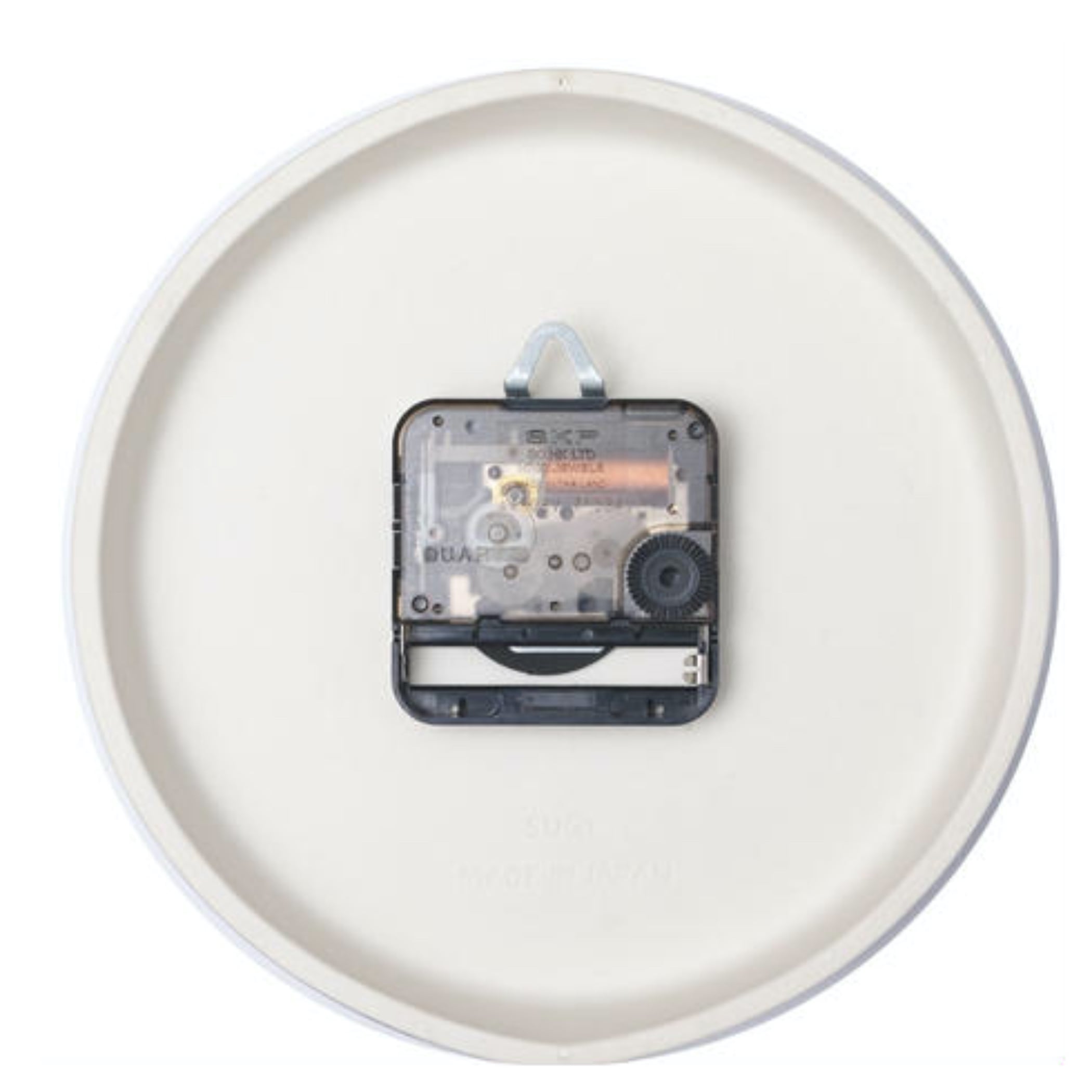 陶器製 陶時計　置時計 青白い絵柄　間取山水 陶器製 陶時計 置時計 青白い絵柄 間取山水