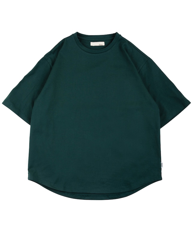 【#Re:room】ONE POINT ROUND HEM BIG T-shirts［REC702］