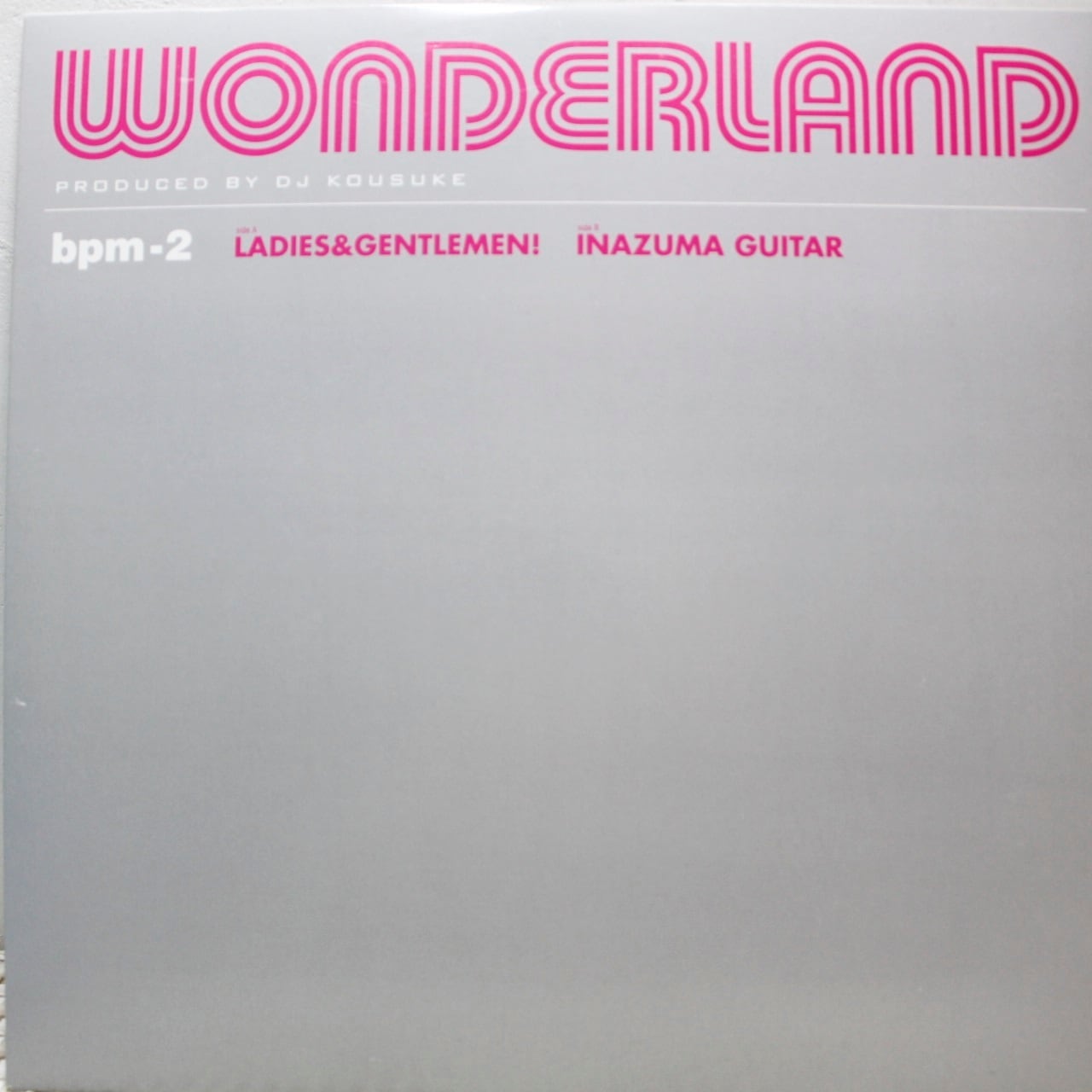 Wonderland / Ladies & Gentlemen ! [bpm-2] - 画像1