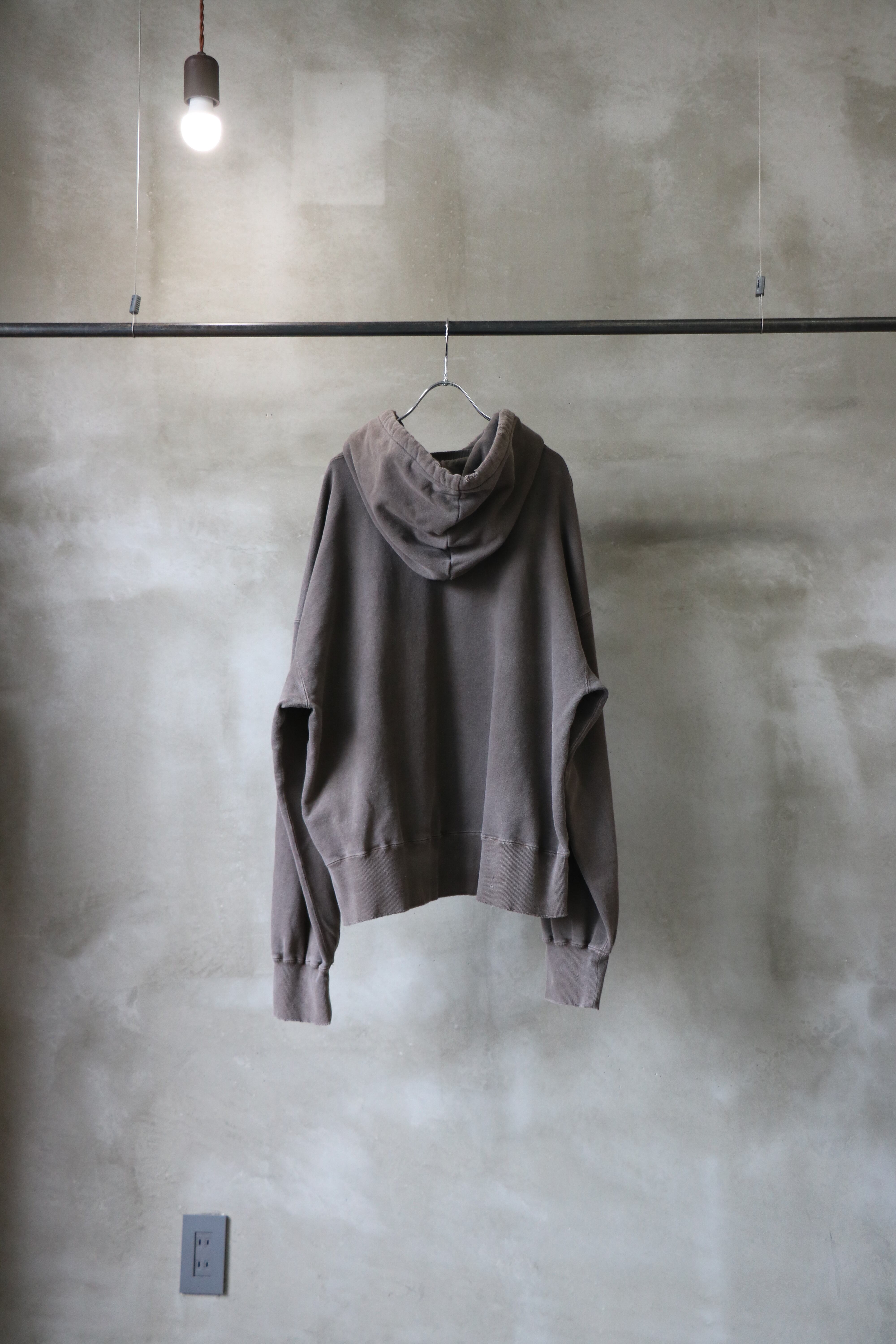 Ancellm / DYED DAMAGE HOODIE / ANC-CT69-A / アンセルム ダメージ 