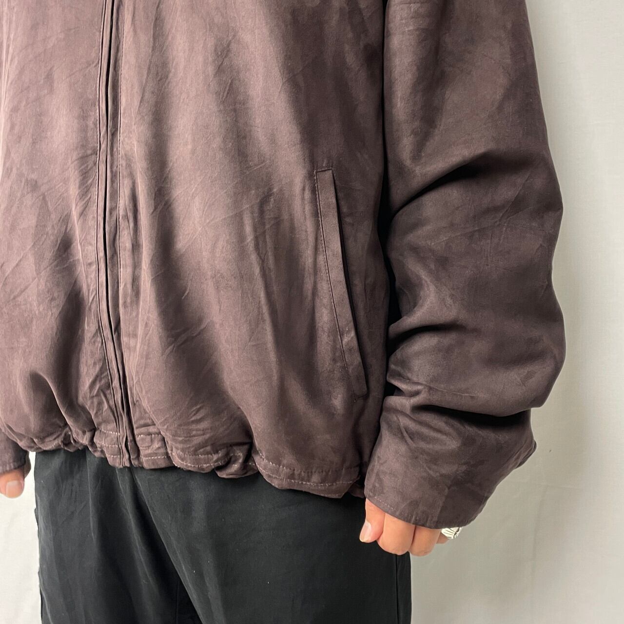 LONDON FOG ロンドンフォグ ピーチスキン スイングトップ メンズXL