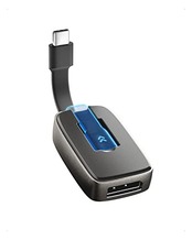 Cable Matters ケーブル収納式 8K USB Type C Displayport 変換アダプタ 4K 144Hz & 8K 60Hz HDR 折り畳み式USB C Displayport 変換アダプタ USB-C Displayport変換アダプタ - Thunderbolt 4 Port & USB4 iPhone 16 MacBook Pro Dell XPS対応