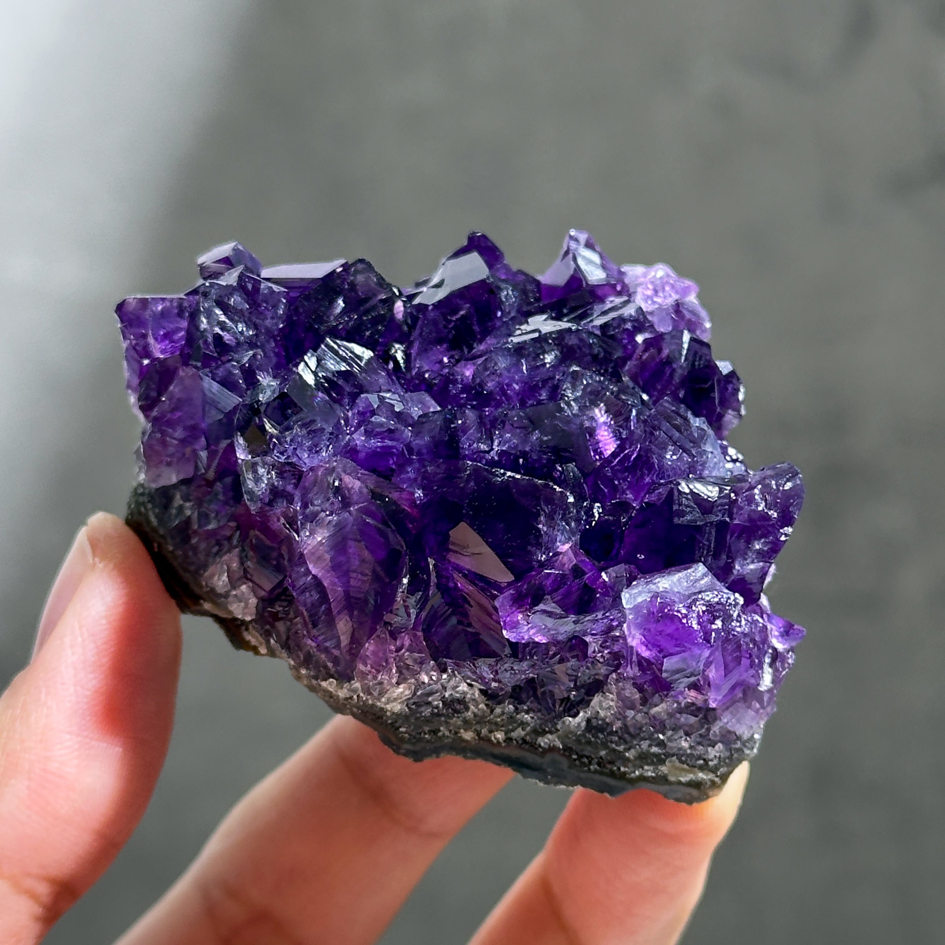高品質】ファントム◎ウルグアイ産アメジスト 原石61◇ Amethyst