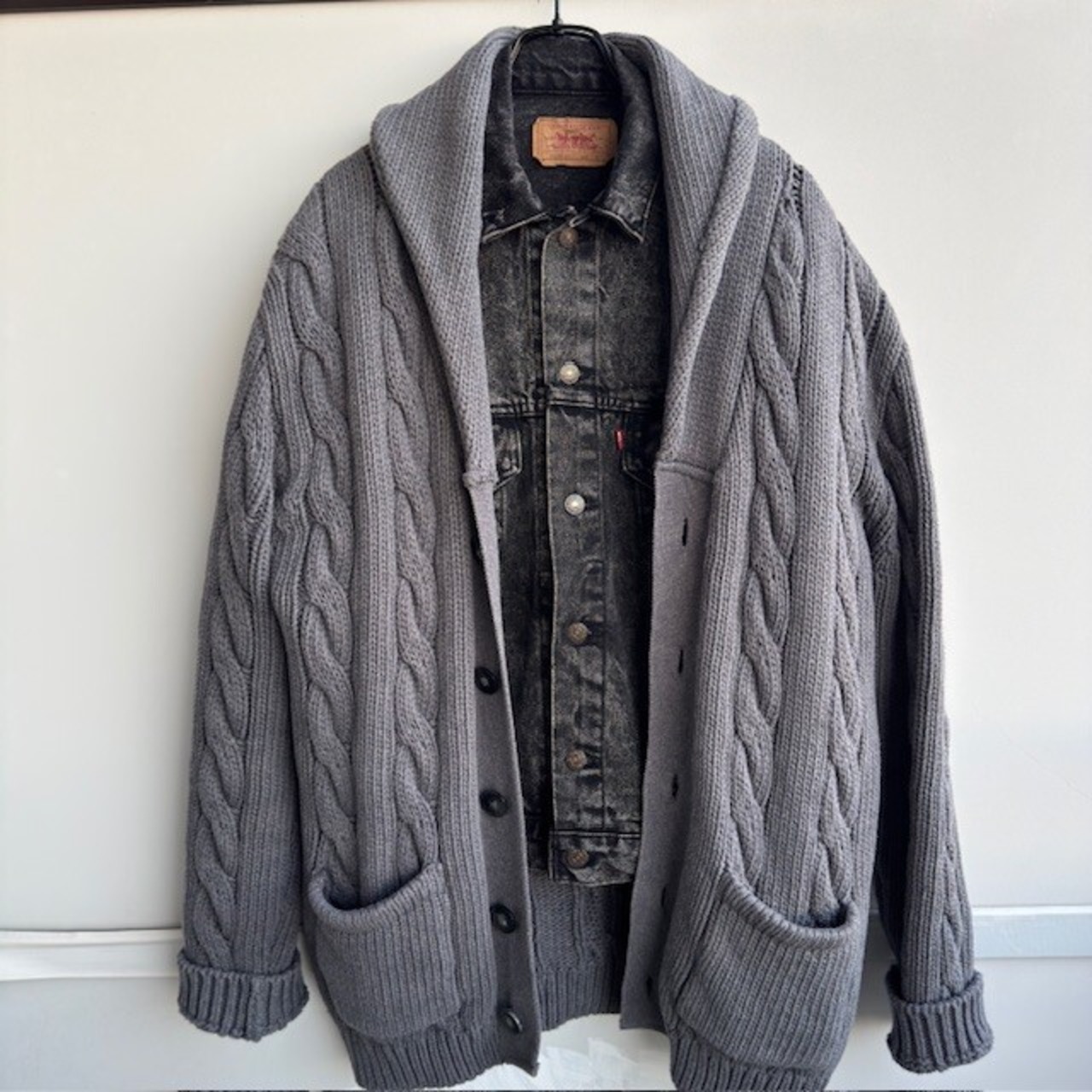 Our Legacy カーディガン ヘビーケーブルニット 画像10