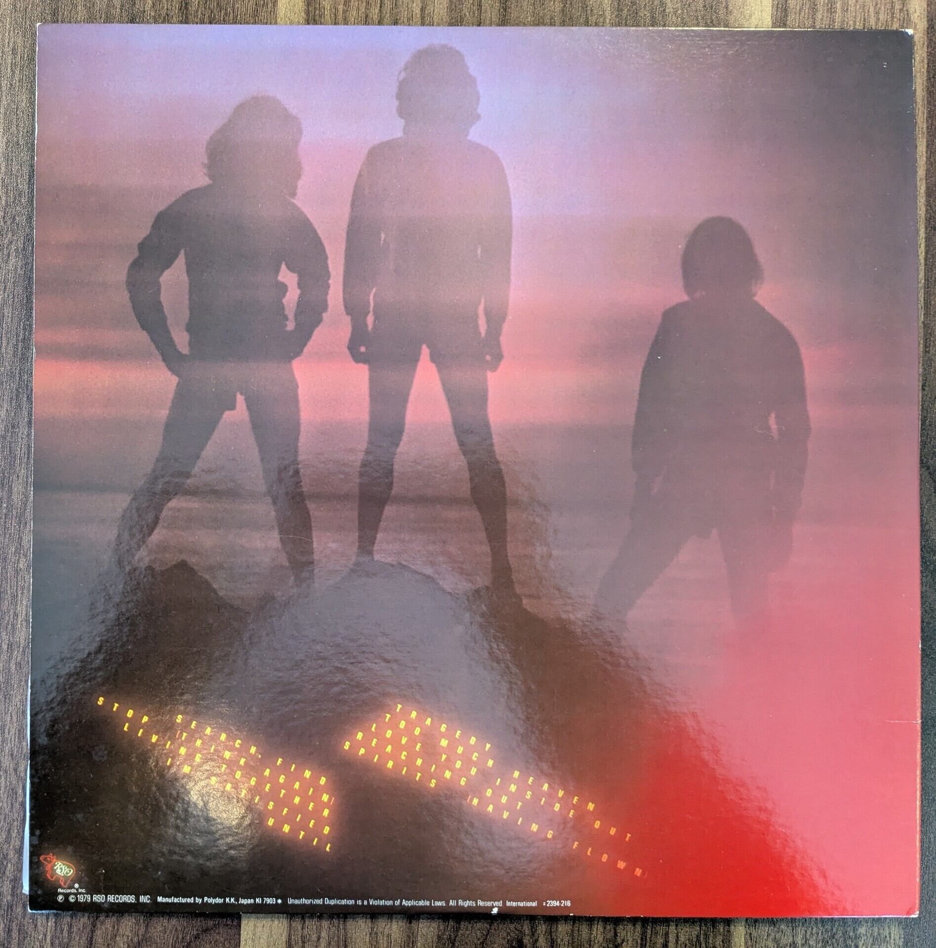 ビー・ジーズ「失われた愛の世界」：LPレコード | 音とこだま