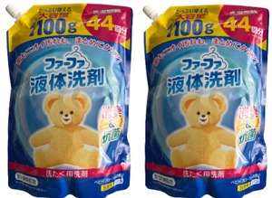 【人気】ファーフア 液体洗剤 ベビーフローラル 詰替 1100ml×2