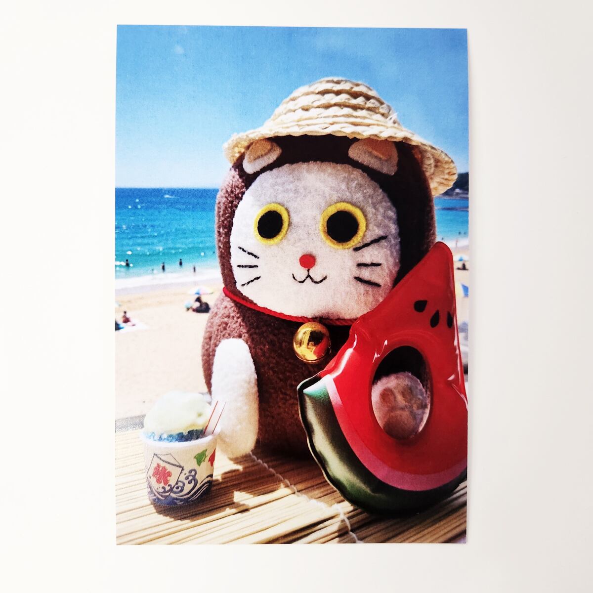 【期間限定】ポストカード　ニャンリョーシカ 夏 3枚セット