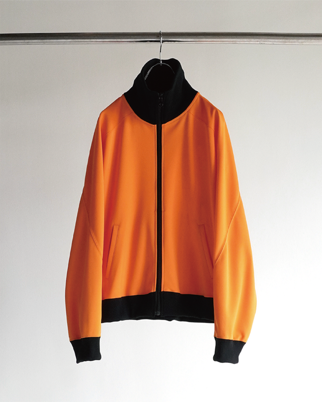 ANCELLM / DRIVERS TRACK JACKET(ORANGE)