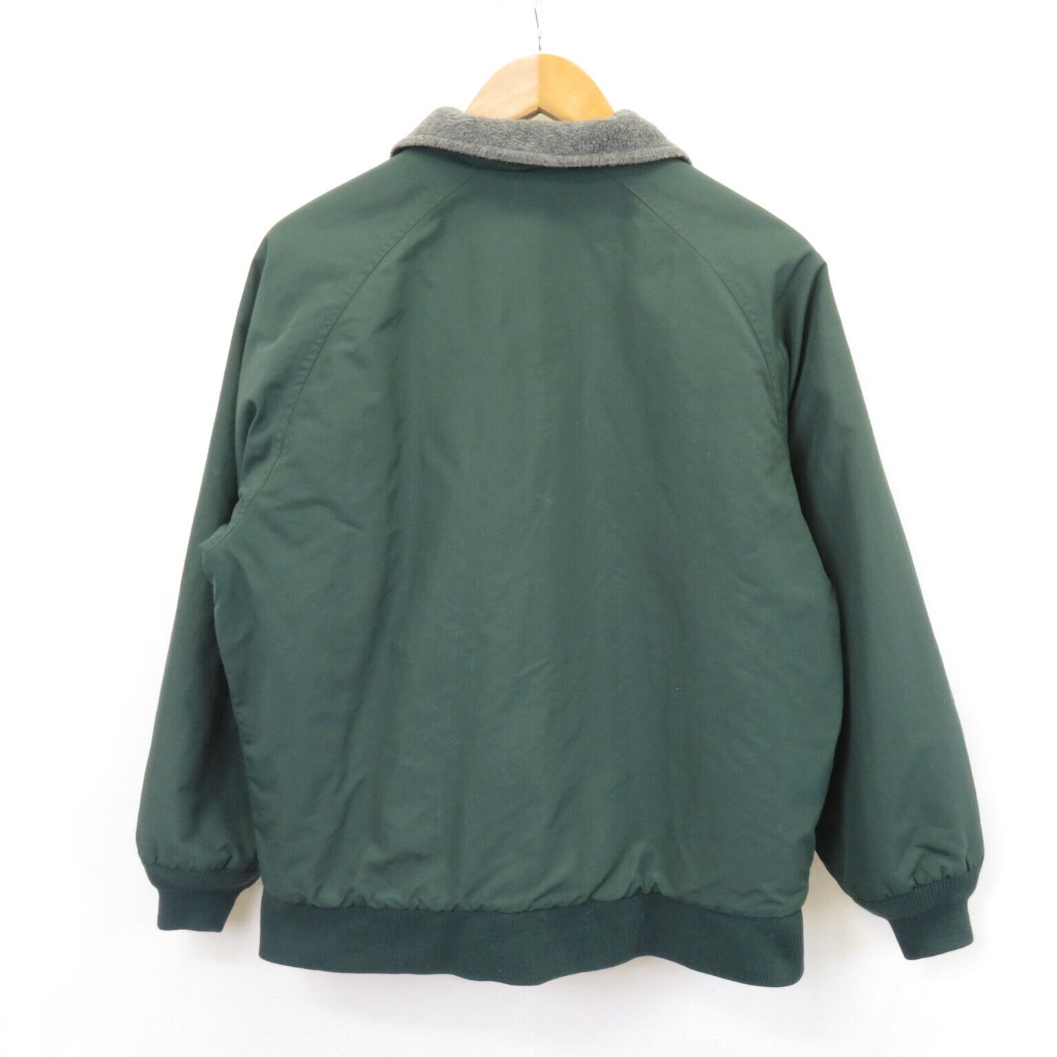 LANDS'END SQUALL JACKET ナイロン×POLARTECフリース ジャケット