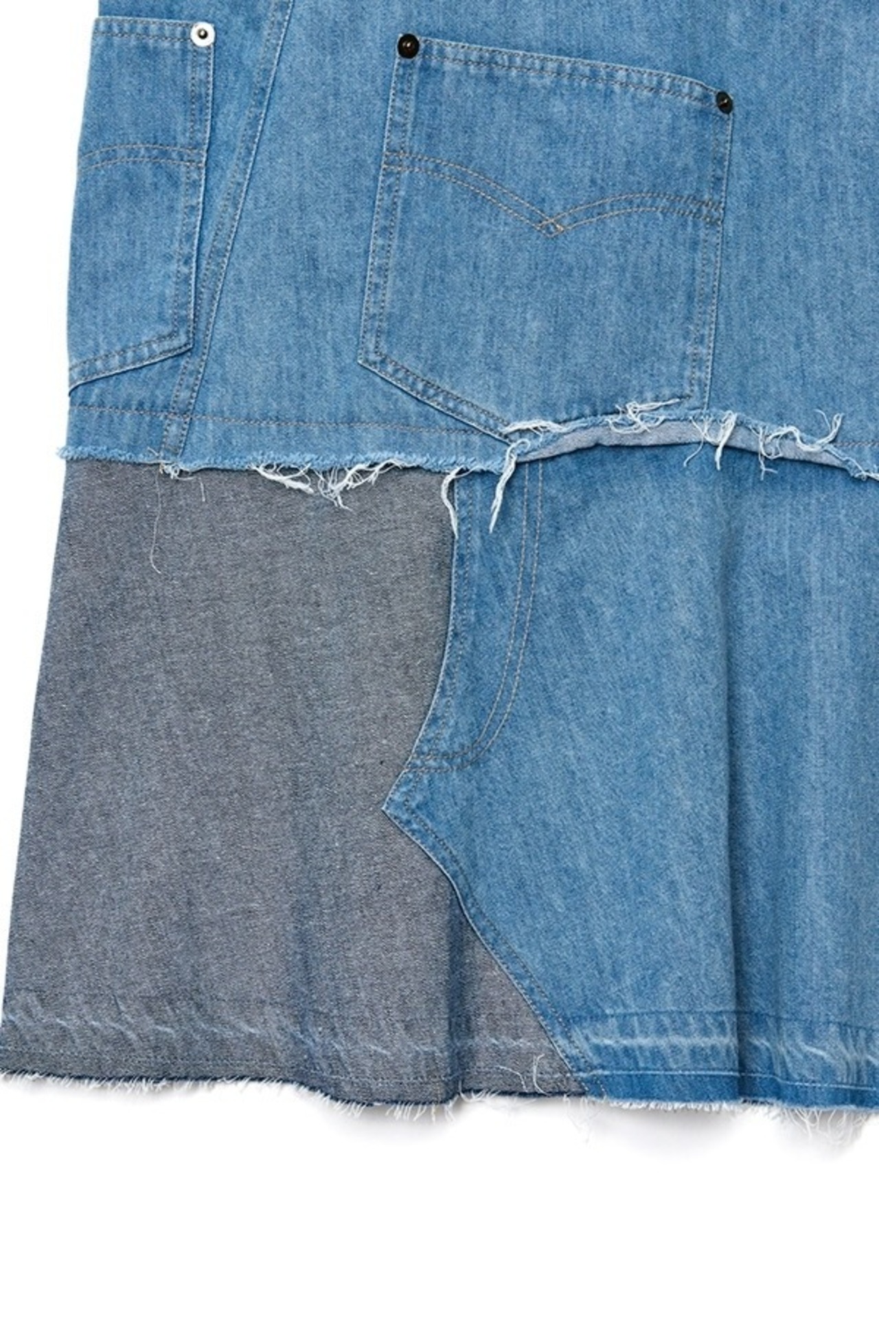 アウラアイラ AULA AILA DENIM REMAKE SKIRT