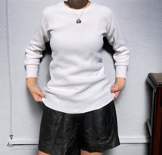 【LADIES】thermal tops size:medium
