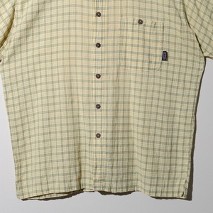 美品 L 09年 A/C Yarn Dye Shirt Patagonia ACシャツ ヤーンダイ パタゴニア
