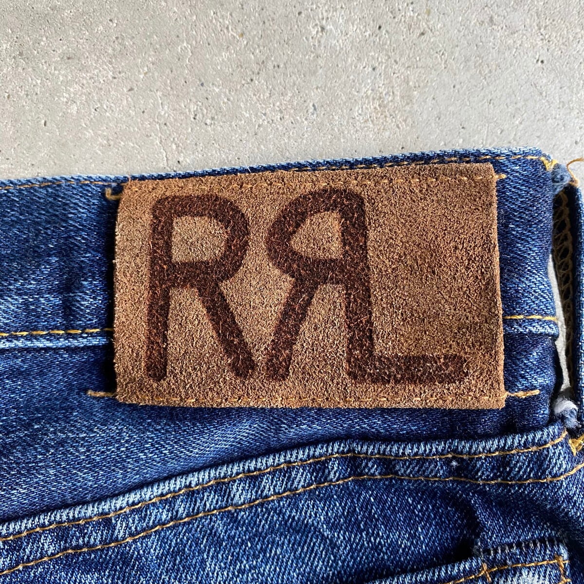 年代 USA製 Ralph Lauren RRL ダブルアールエル ジーンズ デニム