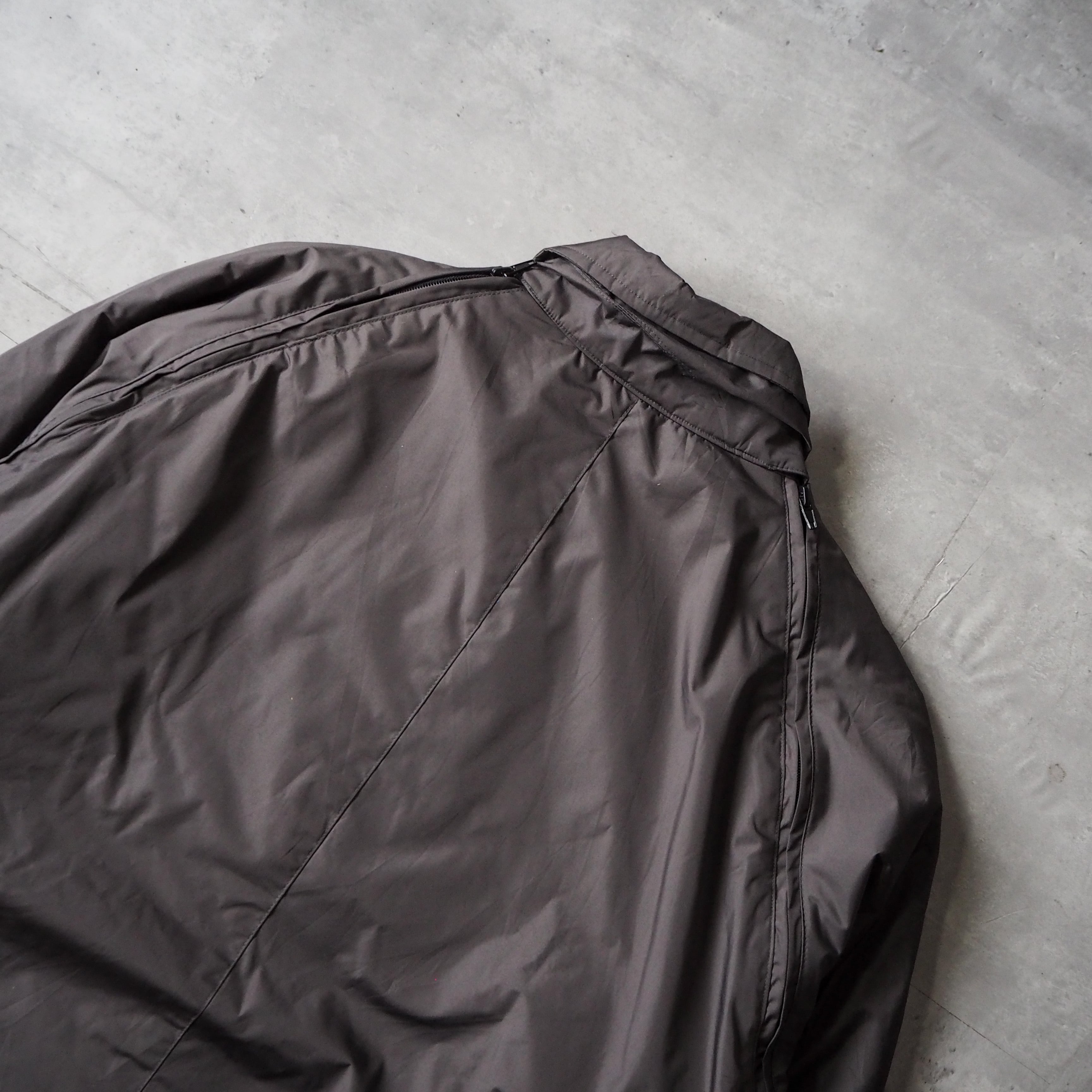 90s “HUGO BOSS” 2WAY Detachable gray nylon jacket 90年代