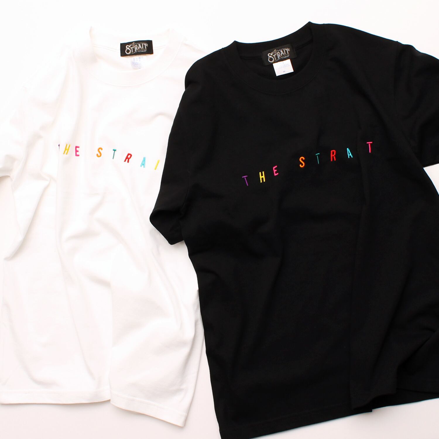 MULTI COLOR LOGO T-SH #BLACK