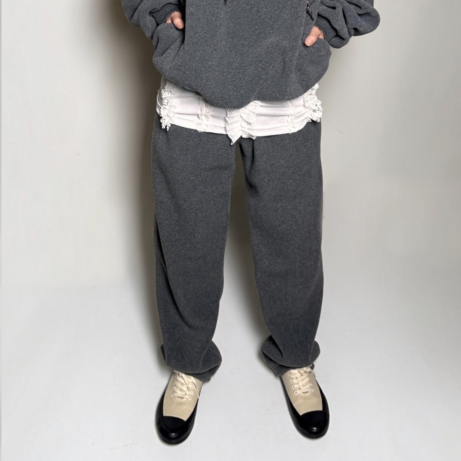 FUMIKA_UCHIDA  [DOUBLE FACED FLEECE PANTS]