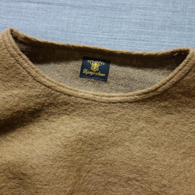 da shetlandwool longsleeve / shetland camel