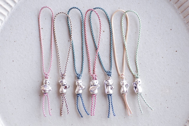 【ORDER】petit fuku-jin keychain SV925 / ぷち福神 キーチェーン