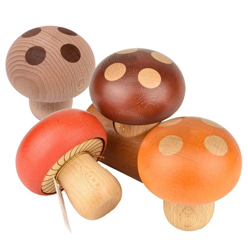 きのこ カラクリオルゴール/切り株の台付 (18弁)