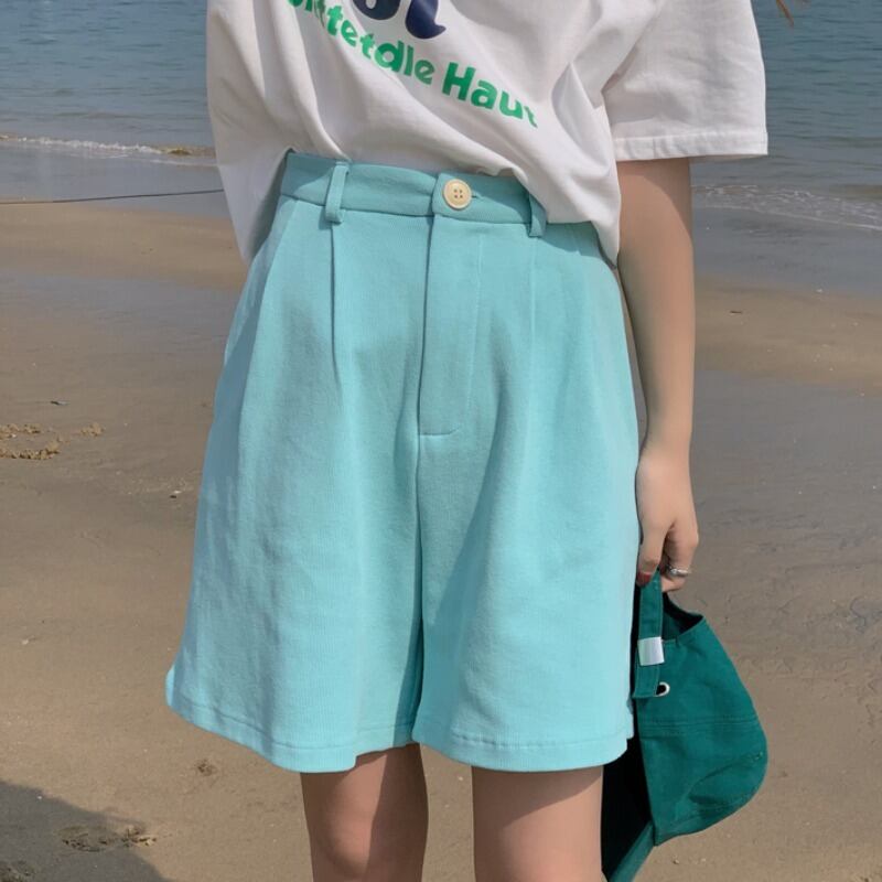 パンツ サマーハイウェストスタイルAラインカジュアル 夏物 YY-ファッション17062469056