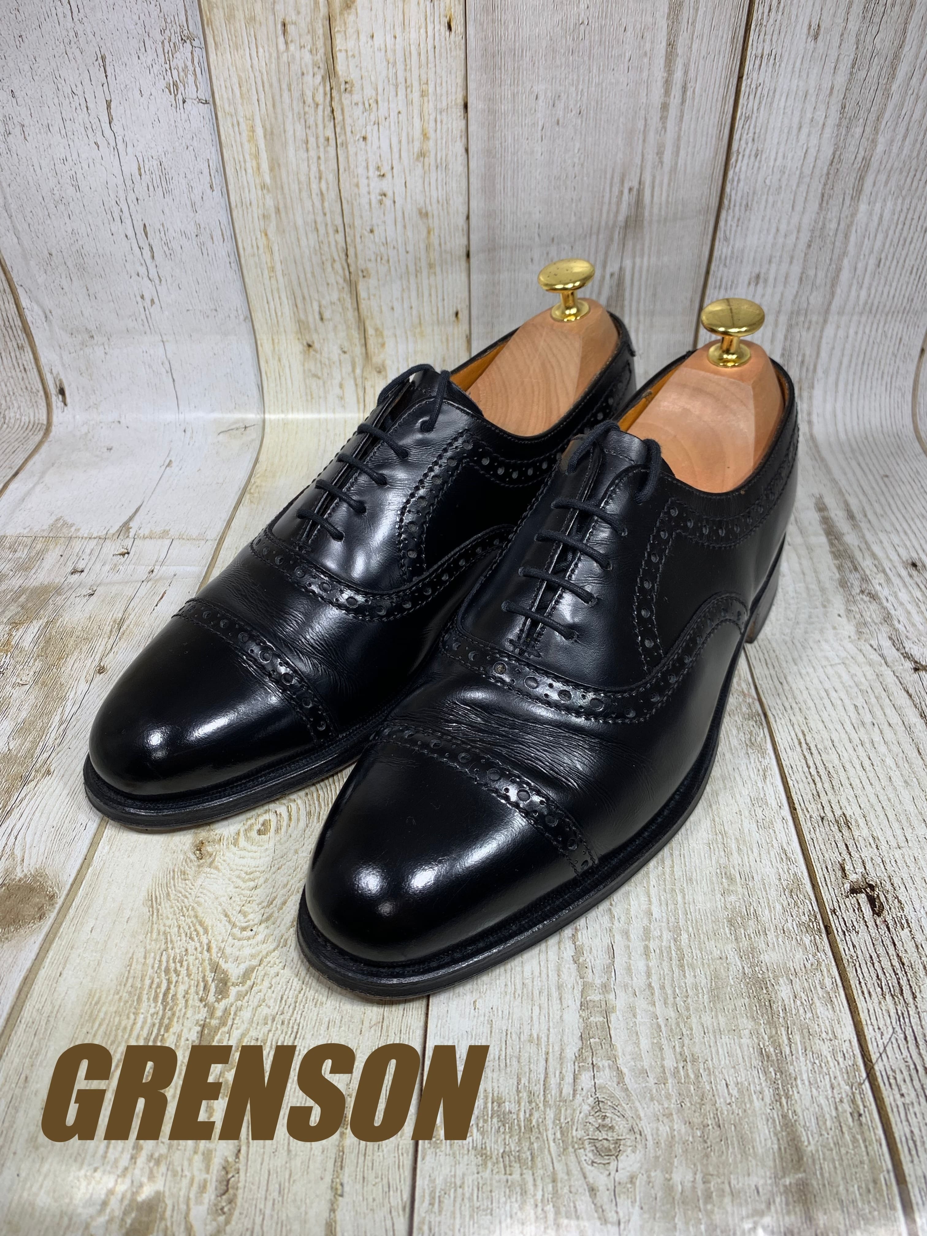 Grenson グレンソン セミブローグ UK6 24.5cm | 中古靴・革靴・ブーツ通販専門店 DafsMart ダフスマート Online  Shop powered by BASE