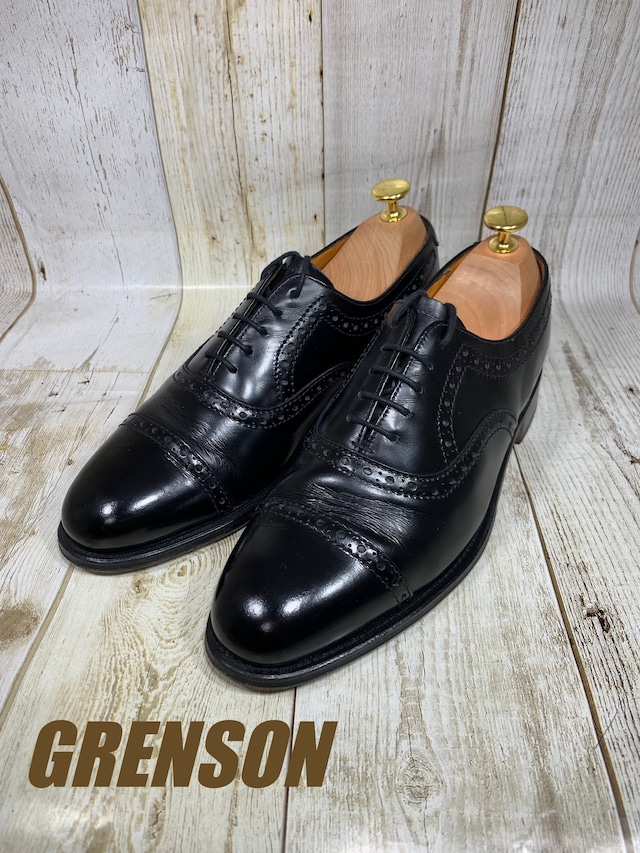 Grenson グレンソン セミブローグ UK6 24.5cm