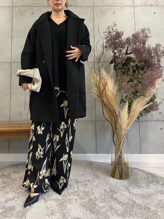 ROSIEE 】軽量裏起毛コクーンコート(無地) | valance 福井｜レディース