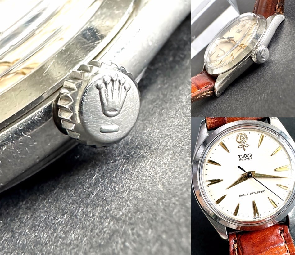 TUDOR チュードル アラビア オイスター デカバラ ゴールド 7934 時計