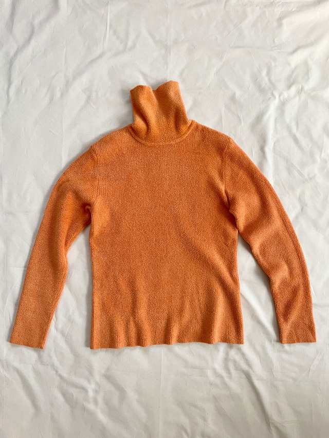 Orange Knitted Sweater