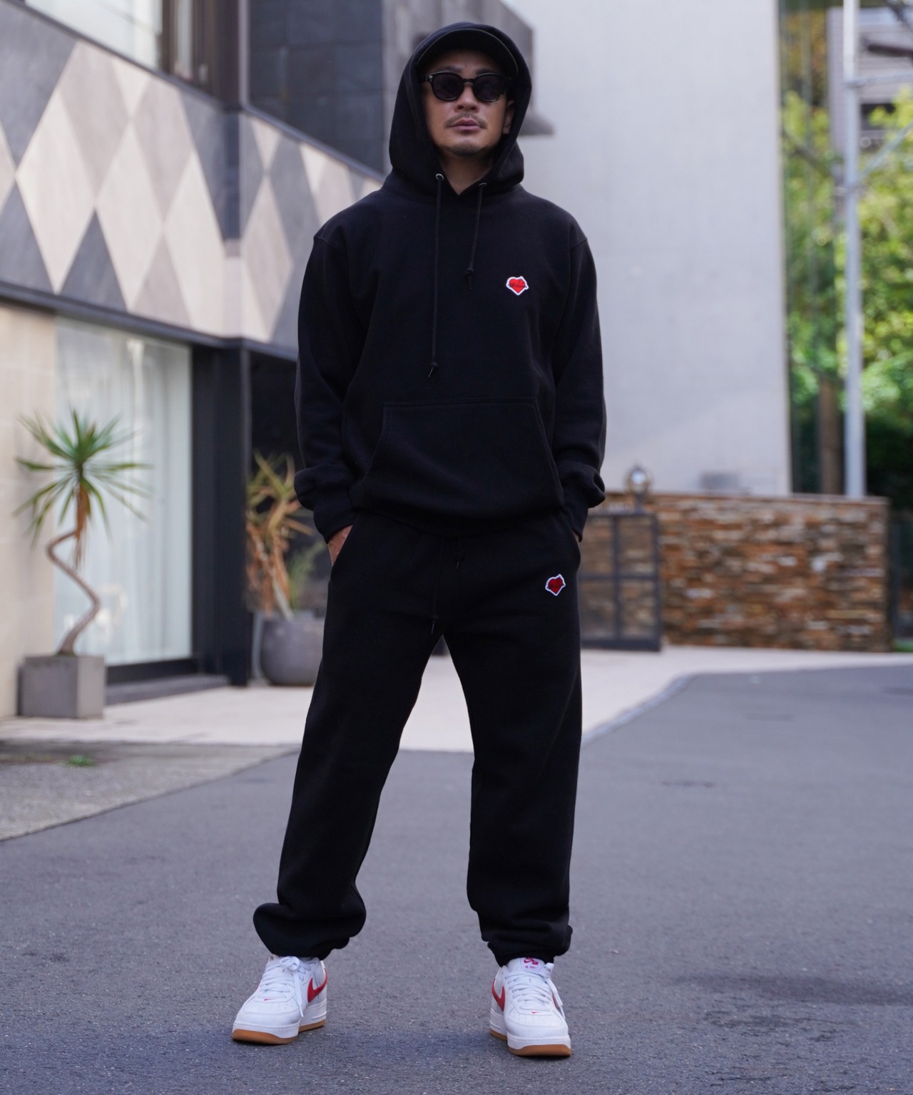 【#Re:room】HEART ICON WAPPEN BIG PARKA［REC789］