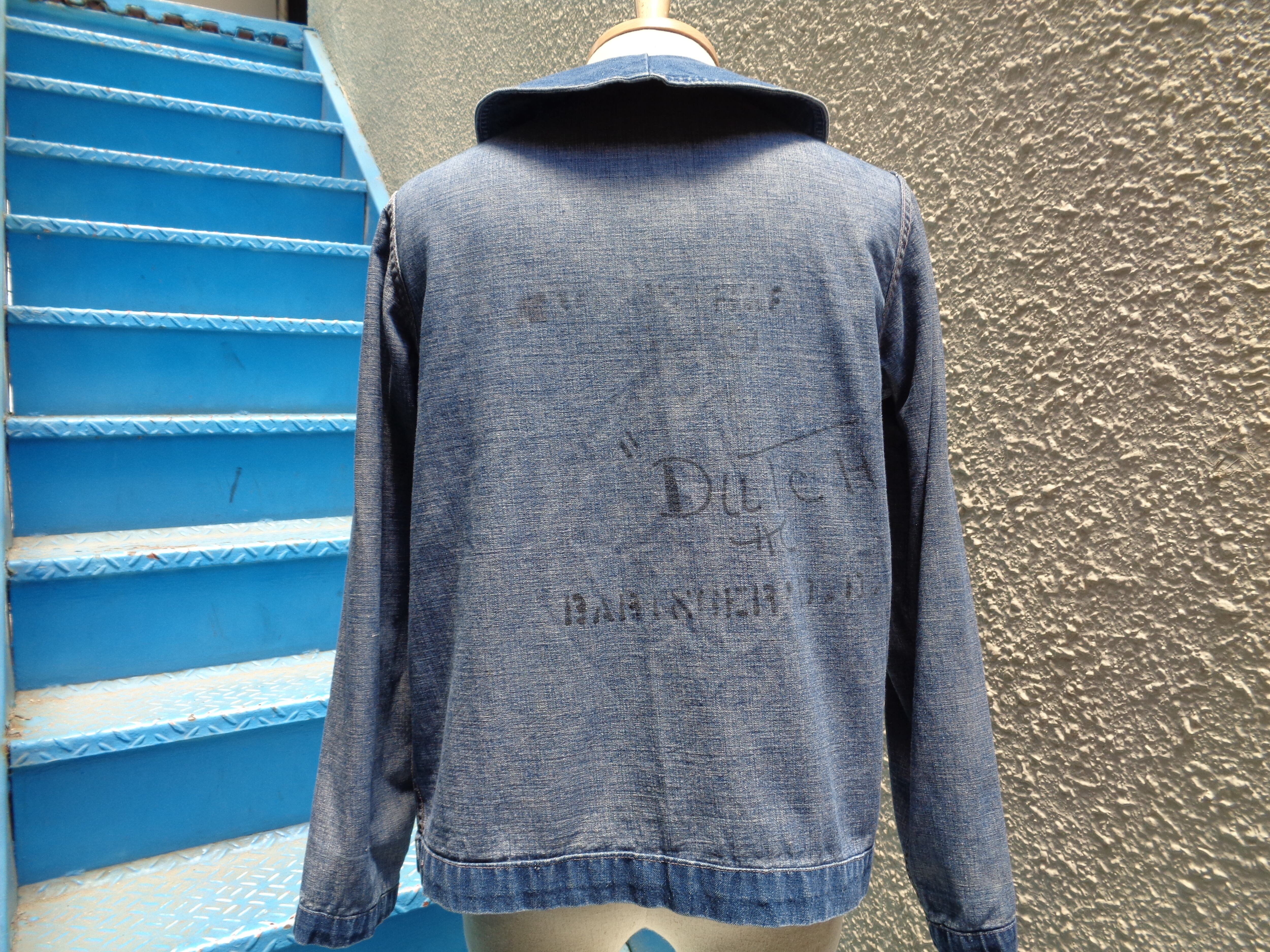 40's USNAVY Denim Shawl Coverall／40年代 ユーエスネイビー デニム