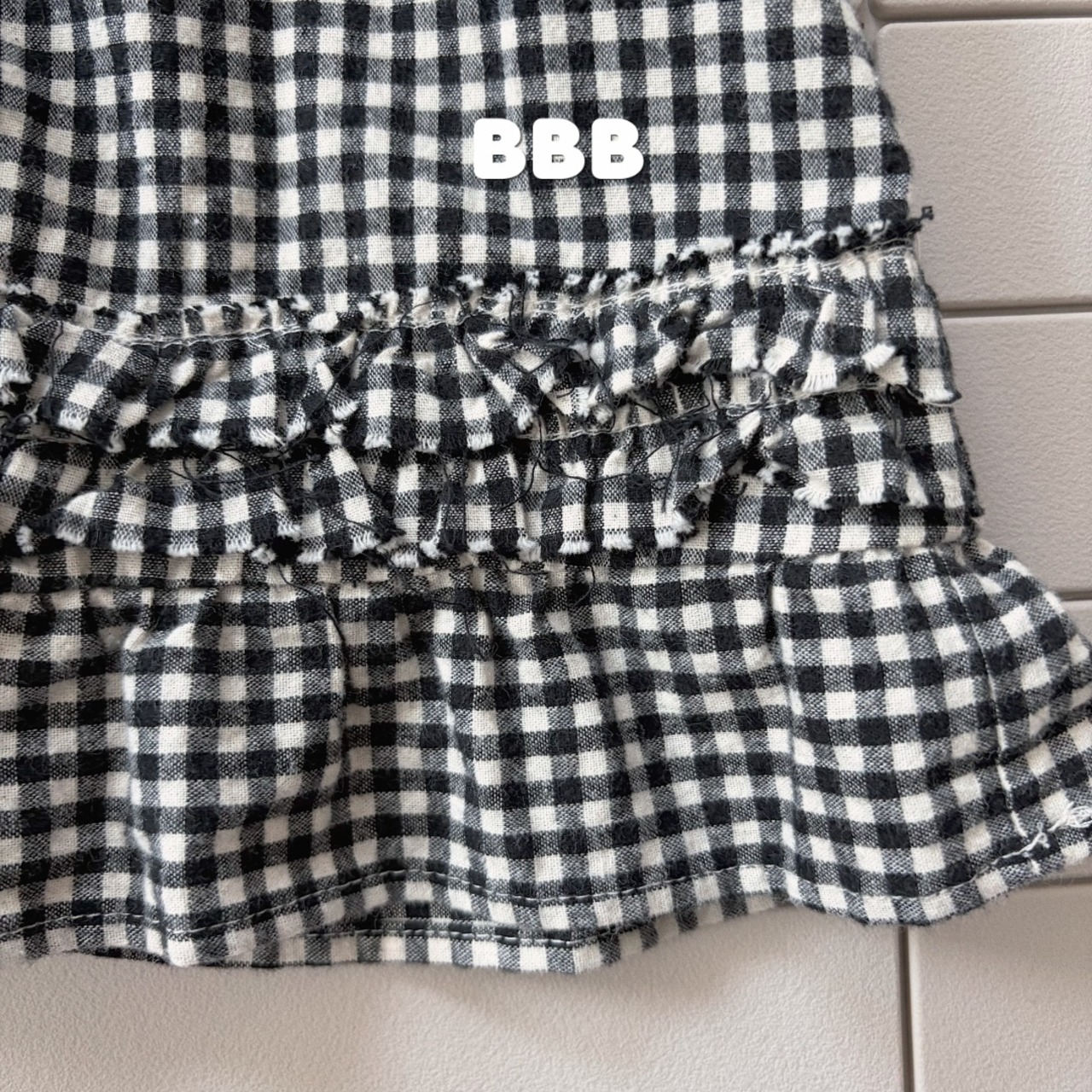 韓国子供服 / 26Autumn / 〖取寄〗BBB / デイジーレイヤードワンピース / ユニセックス / キッズ服 *XXS~XL*