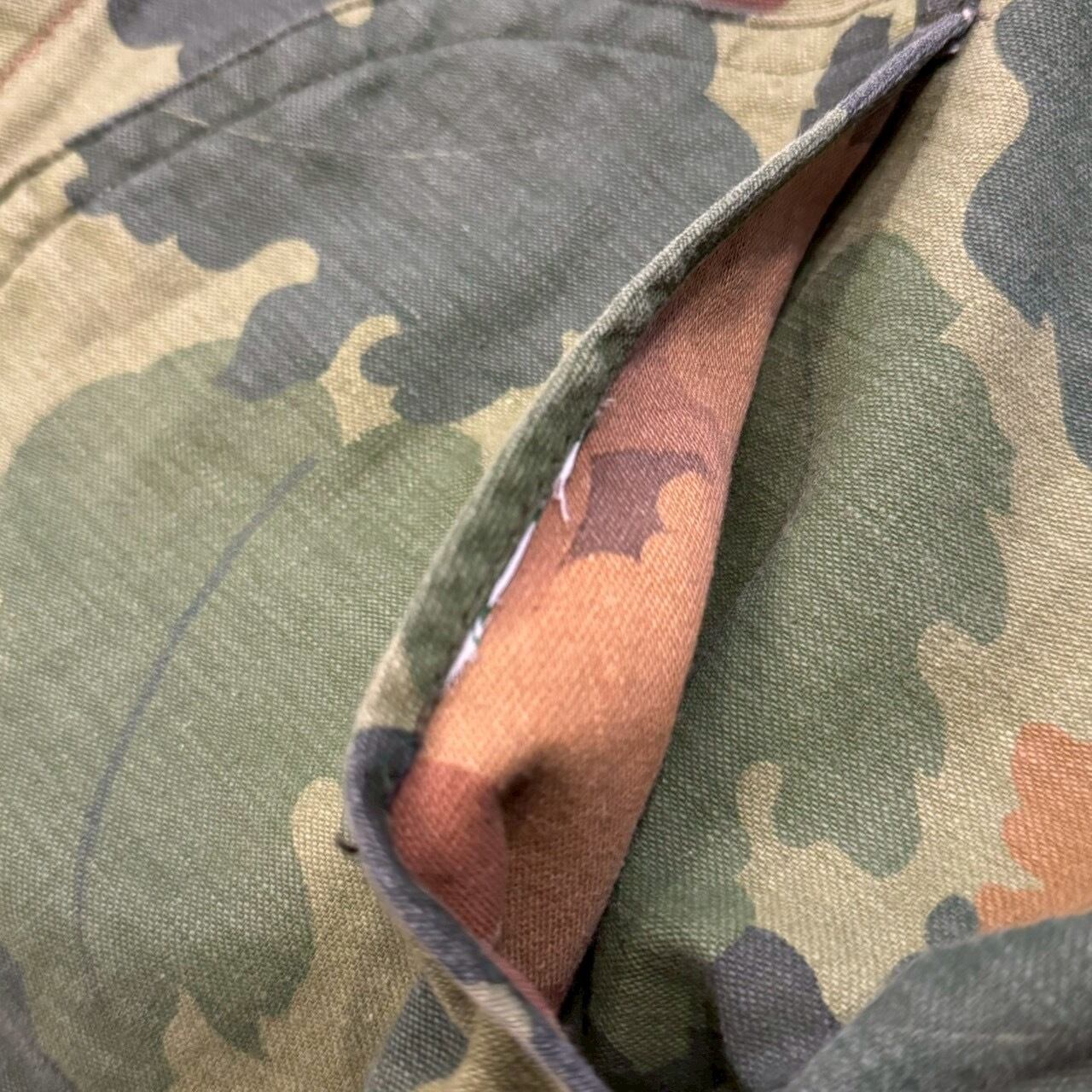 60's~ KAMO Mitchell Camo Pattern Reversible Jacket | spike osu