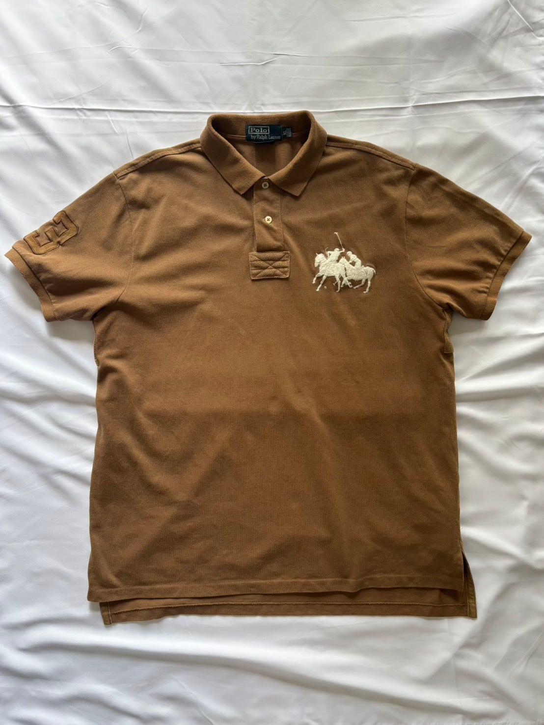 2000s Polo Ralph Lauren ビッグポニーロゴ 鹿の子ポロシャツ | Rivulet