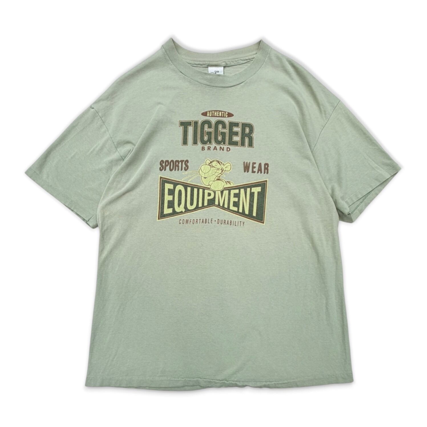Disney】90s ティガー Tシャツ tee シングルステッチ プーさん 古着