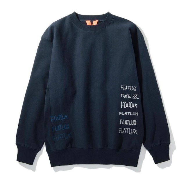 【FLATLUX】Gala Crewneck - NAVY