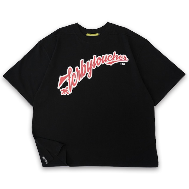 T.C.R CREW BUFFALO S/S TEE - exclusive - BLACK / RED