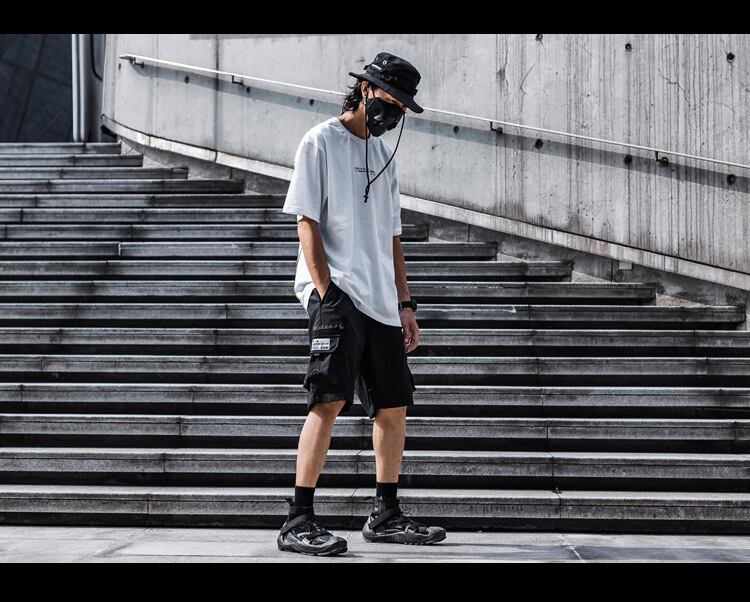 マルチポケットルーズハーフレングスショートパンツ | テックウェア